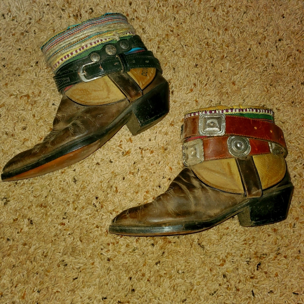 Embellishment western boots